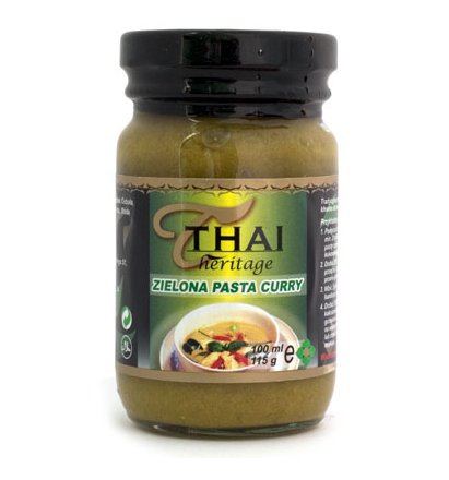 Паста карри зеленая. Thai Heritage соус. Тайский зеленый соус. Зеленый тайский карри крем.