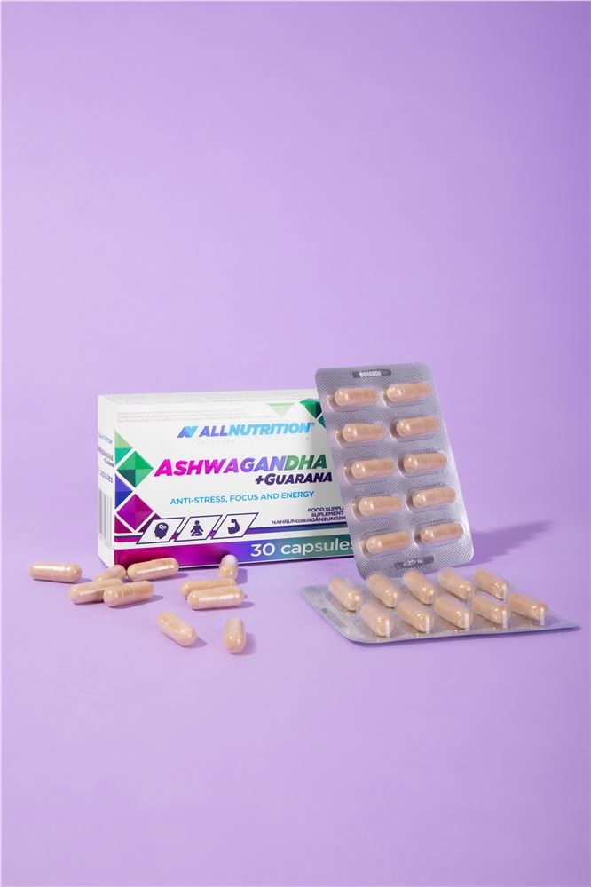 Ashwagandha z dodatkiem guarany