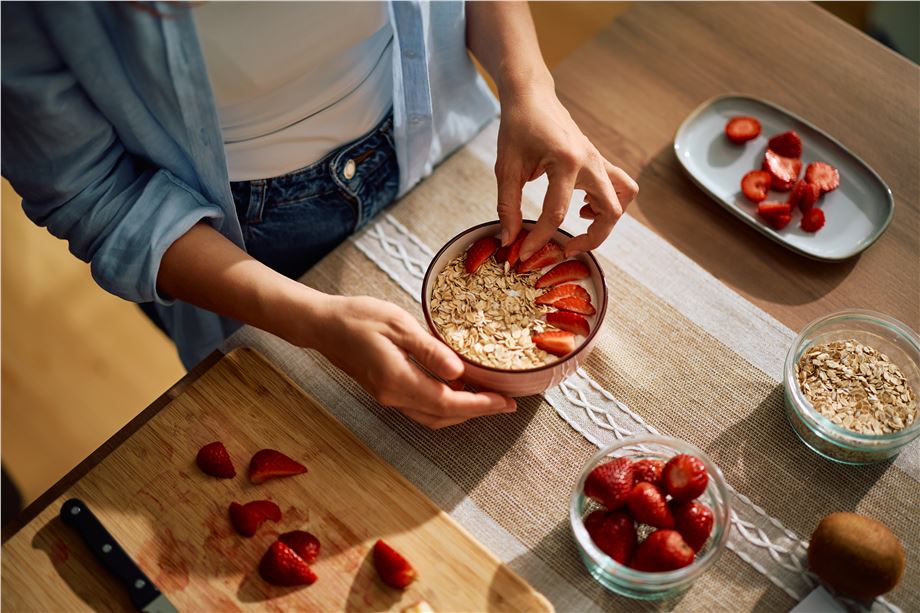 owsianka - śniadanie 