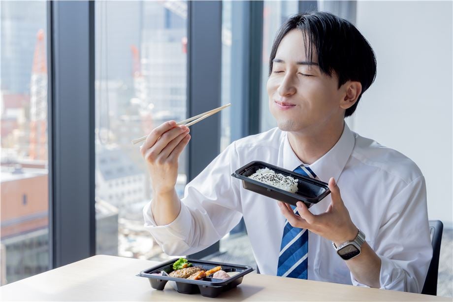 Japończyk - wolne jedzenie 